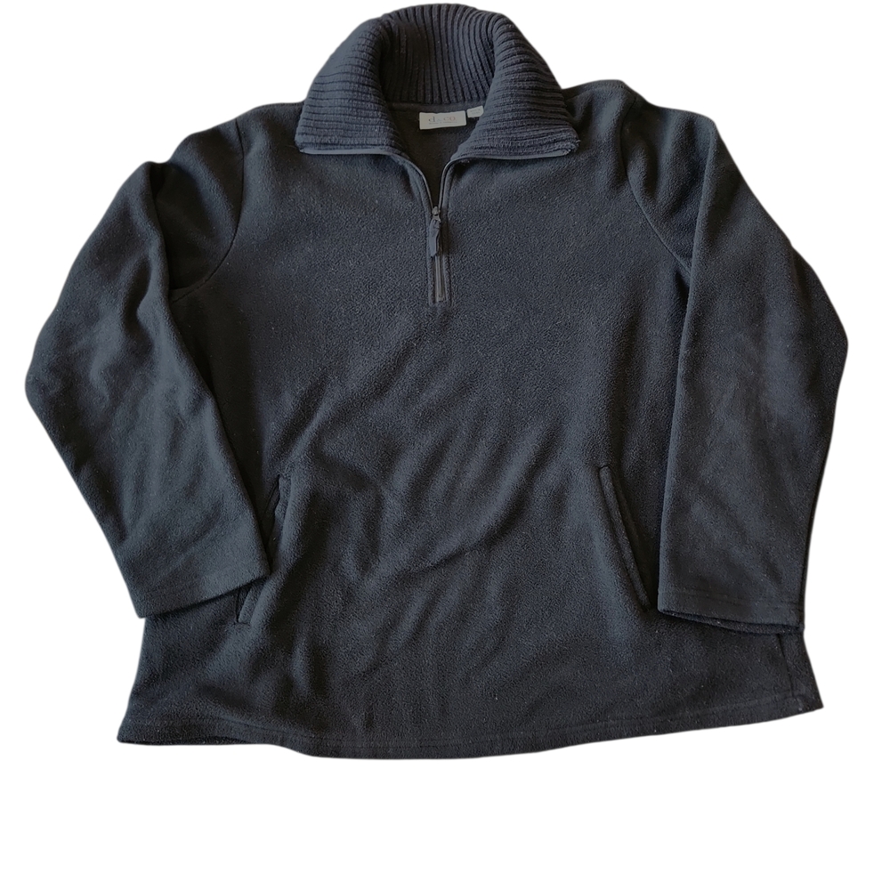 Denim&Co Women's Black Sweater